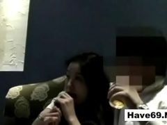 Thủ Trưởng Đi Hát Karaoke Tay Vịn Với Em Đào Nhiều Nước